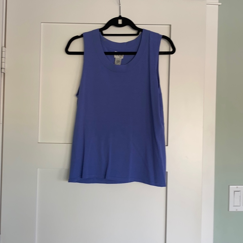 Chico’s tank top periwinkle